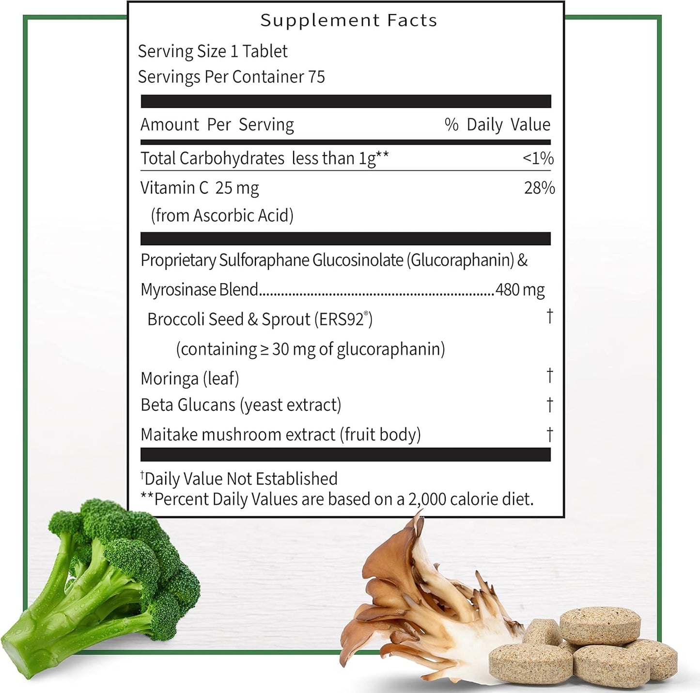 Avmacol Extra Strength for Adults and Children, Moringa, Immune Health, Adults & Children, 75 Tablets